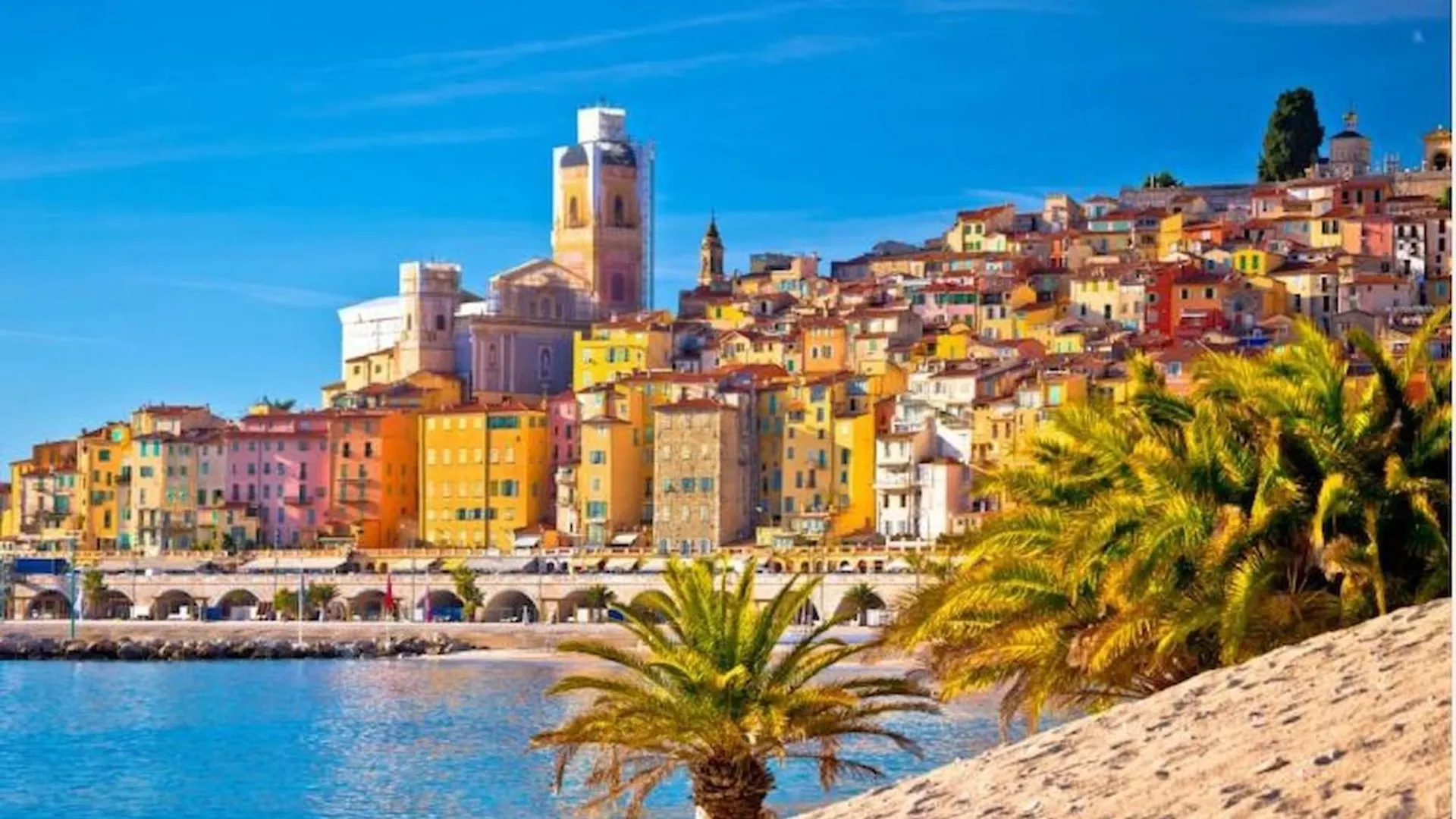 Apartment Le Diplomat, Vue Mer, Cosy Menton France